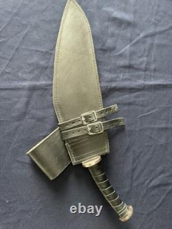 Cosplay LARP Rennaissance Festival Saber Knife Dagger Kukri w sheath