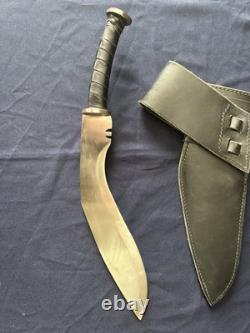 Cosplay LARP Rennaissance Festival Saber Knife Dagger Kukri w sheath