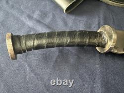 Cosplay LARP Rennaissance Festival Saber Knife Dagger Kukri w sheath