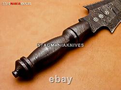 Cusotm Hand Forged Damascus Steel Hunting Combat Dagger knife Vintage