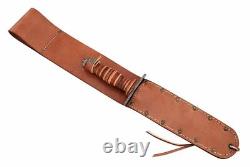 Custom Damascus Steel Blade Replica Wwii Fighting Stiletto Combat Dagger Knives