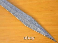 Custom Damascus Steel Gladius Sword / Hunting Knife / Bowie / Dagger / Micarta