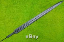 Custom Damascus Steel Sword Blank Blade Dagger 31 Knife Making Supplies Mi-24