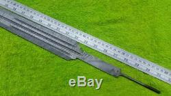 Custom Damascus Steel Sword Blank Blade Dagger 31 Knife Making Supplies Mi-24