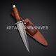 Custom Hand Forged J2 Steel Hunting Big Roman Dagger Knife Frontier Dagger Knife