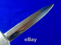 Custom Hand Made John Nelson J. N. COOPER Double Edged Fighting Knife Dagger