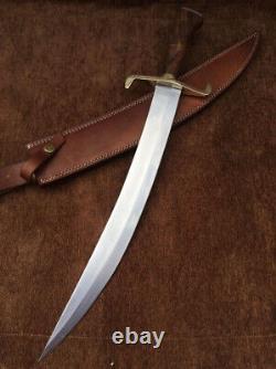 Custom Handmade 1095 Carbon Steel Short Sword 3, Bowie, Hunting, Dagger