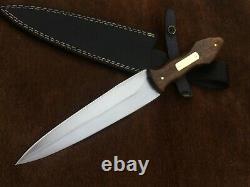 Custom Handmade 5160 Spring Steel Personal Dagger, Bowie Knife, Hunting Knife