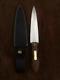 Custom Handmade 5160 Spring Steel Personal Dagger, Bowie Knife, Hunting Knife