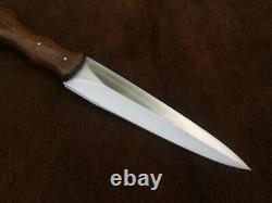Custom Handmade 5160 Spring Steel Personal Dagger, Bowie Knife, Hunting Knife