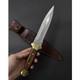 Custom Handmade Carbon Steel Blade Survival Dagger Knife Hunting Knife Camping