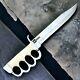 Custom Handmade Carbon Steel Bowie Survival Machete Dagger Sword Hunting Knife