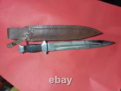 Custom Handmade Carbon Steel Camping Survival Hunting Dagger Short? Sword