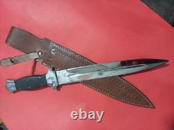 Custom Handmade Carbon Steel Camping Survival Hunting Dagger Short? Sword