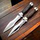 Custom Handmade Carbon Steel Dagger Survival Toothpick Tactical Hunting Knife