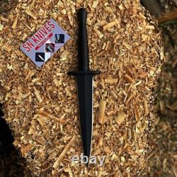 Custom Handmade Commando Hunting Dagger Knife 3rd Pattern Steel Handle WithSheath