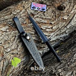 Custom Handmade Commando Hunting Dagger Knife 3rd Pattern Steel Handle WithSheath
