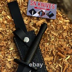 Custom Handmade Commando Hunting Dagger Knife 3rd Pattern Steel Handle WithSheath
