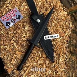 Custom Handmade Commando Hunting Dagger Knife 3rd Pattern Steel Handle WithSheath