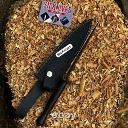 Custom Handmade Commando Hunting Dagger Knife 3rd Pattern Steel Handle WithSheath