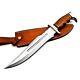 Custom Handmade D2 Steel 16 Knife/dagger With Leather Sheath