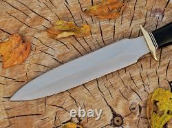 Custom Handmade D2 Steel Hunting Dagger & Bowie Knife Set Micarta Handle+sheath