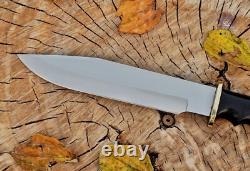 Custom Handmade D2 Steel Hunting Dagger & Bowie Knife Set Micarta Handle+sheath