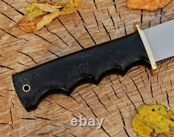 Custom Handmade D2 Steel Hunting Dagger & Bowie Knife Set Micarta Handle+sheath