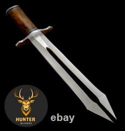 Custom Handmade D2 Steel Tactical, Survival, Fantasy Art Dagger, Hunting Knife