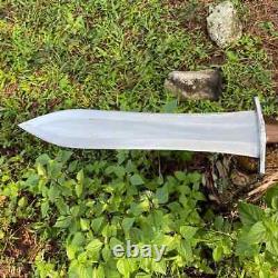 Custom Handmade D2 Tool Steel Combat Spear Knife Survival Dagger Knife