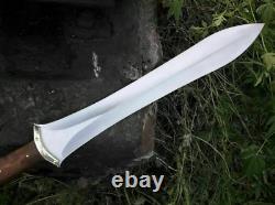 Custom Handmade D2 Tool Steel Hunting Combat Roman Dagger Sword