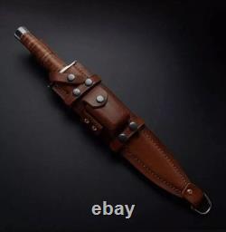 Custom Handmade D2 Tool Steel Hunting Dagger Camping Knife Survival Knife