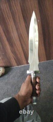 Custom Handmade D2 Tool Steel Hunting Dagger Knife Camping Knife Survival Knife