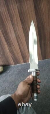Custom Handmade D2 Tool Steel Hunting Dagger Knife Camping Knife Survival Knife