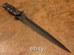 Custom Handmade D2 Tool Steel Hunting Dagger Knife Combat Knife