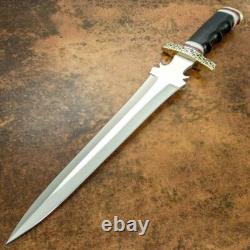 Custom Handmade D2 Tool Steel Hunting Dagger Knife Survival Camping Combat Knife