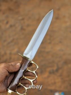 Custom Handmade D2 Tool Steel Hunting Dagger Knife Survival Combat Camping Knife