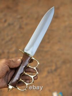 Custom Handmade D2 Tool Steel Hunting Dagger Knife Survival Combat Camping Knife