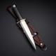 Custom Handmade D2-tool Steel Hunting Dagger Survival Combat Knife Camping Knife