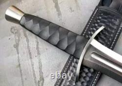 Custom Handmade D2 Tool Steel Hunting Survival Dagger Knife Combat Camping Knife