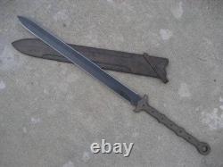 Custom Handmade D2 Tool Steel Roman Dagger Hunting Viking Sword Tactical Sword