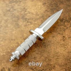 Custom Handmade D2 Tool Steel Tactical Combat Survival Dagger Knife With Sheath