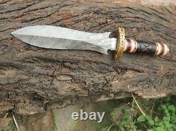 Custom Handmade Damascus Dagger Knife