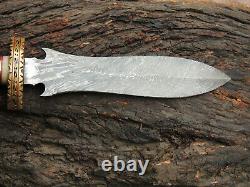 Custom Handmade Damascus Dagger Knife