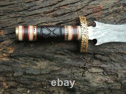 Custom Handmade Damascus Dagger Knife