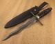Custom Handmade Damascus Steel Blade Kris Dagger Knife Survival Camping Knife