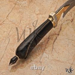 Custom Handmade Damascus Steel Hunting, Survival, EDC, Viking, Combat Dagger Knife