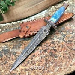 Custom Handmade Damascus Steel Sword Dagger Machete Bowie Hunting Knife Kukri