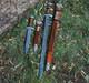 Custom Handmade Damascus Steel Viking And Dagger / With Scabbard