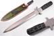 Custom Handmade Full Tang D2 Steel Combat Dagger Knife, Finger Tip Micarta